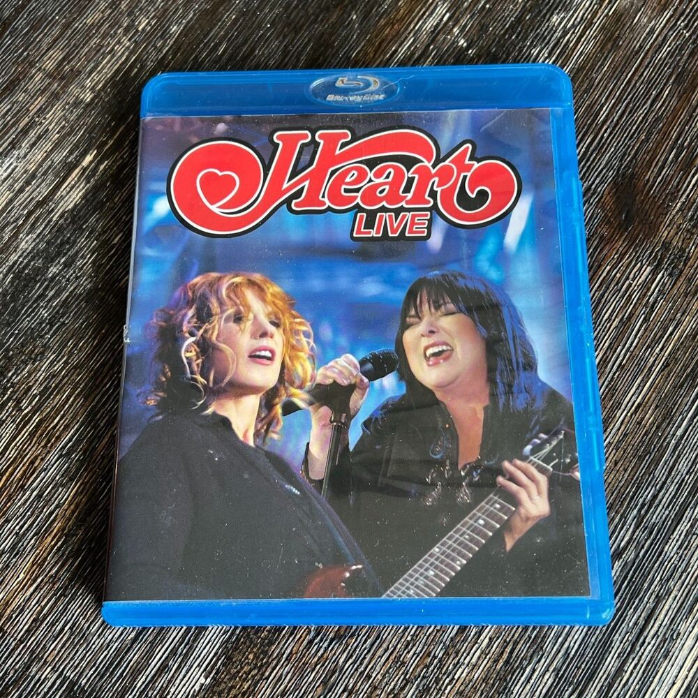 Heart LIVE Blu-ray Disc 2011 Concert Film Ann & Nancy Wilson Rock Music